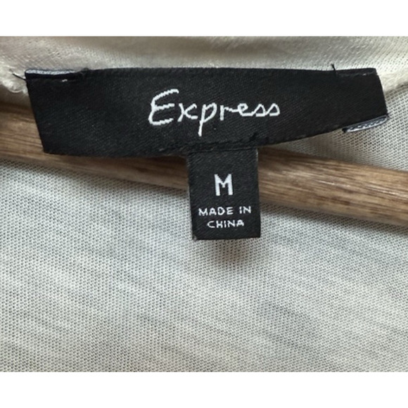 Express Womens Sequin Cocktail Blouse Size M Bling Office Siren Mob Wife Feminin - Picture 6 of 13